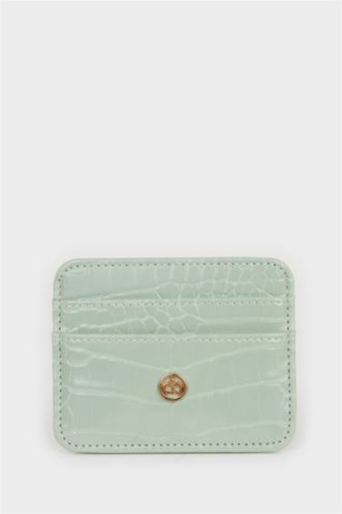 محفظة بطاقات نسائي جلد صناعي