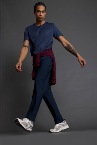 Standard Fit Woven Trousers