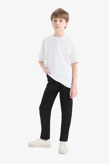 Узкие джинсы Slim Fit с прямыми штанинами для мальчика