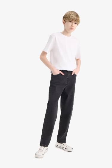 Pantalon Jean droit pour garçon