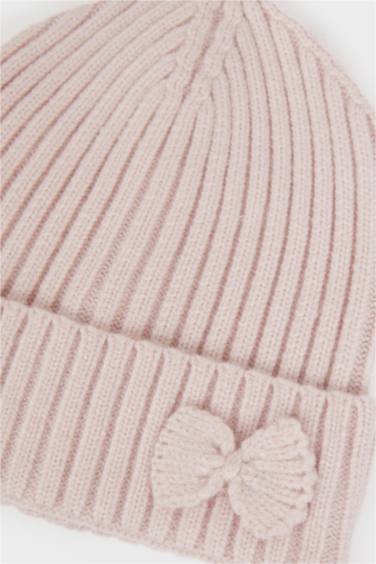 Bonnet en tricot pour fille
