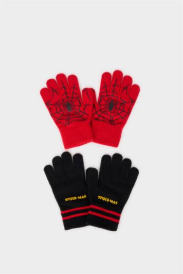 Boy Printed Spiderman Licensed 2 piece Gloves