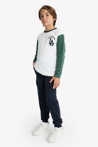 Boy Printed T-Shirt Sweatpants 2 Piece Set