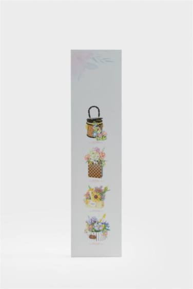 Çiçek Desenli Blok Set