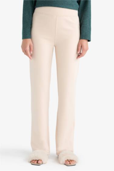 Flare Fit Geniş Paça Termal Tayt