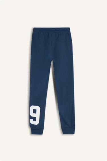 Boy Elastic Waist Printed Sweatpants