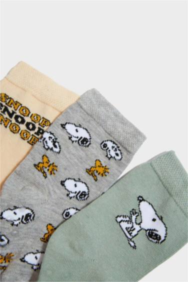 قطن مطبوعة من سنوبي من 3 قطع