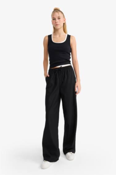 Wide Leg Trousers