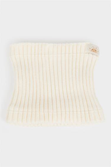 Kız Bebek İçi Polarlı Triko Boyunluk
