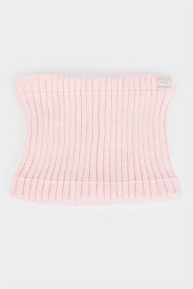 Kız Bebek İçi Astarlı Triko Boyunluk