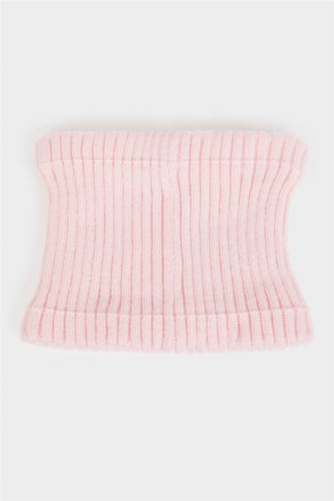 Kız Bebek İçi Astarlı Triko Boyunluk