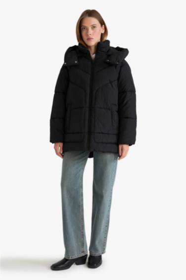 Водонепроницаемая куртка-парка Relax Fit с капюшоном