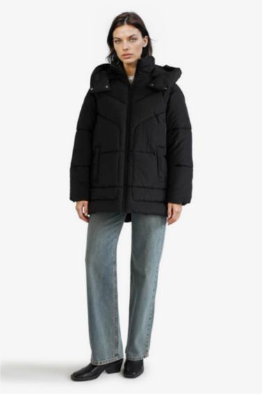 Водонепроницаемая куртка-парка Relax Fit с капюшоном