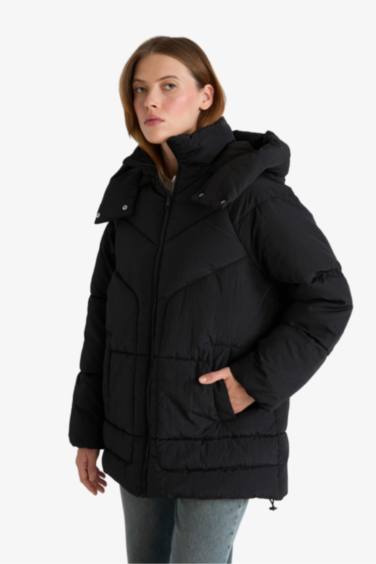 Водонепроницаемая куртка-парка Relax Fit с капюшоном