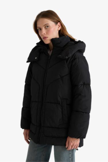 Водонепроницаемая куртка-парка Relax Fit с капюшоном