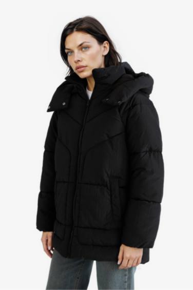 Водонепроницаемая куртка-парка Relax Fit с капюшоном