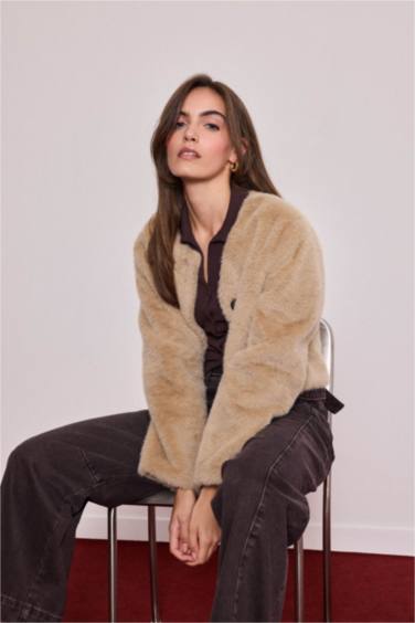 Regular Fit искусственный мех