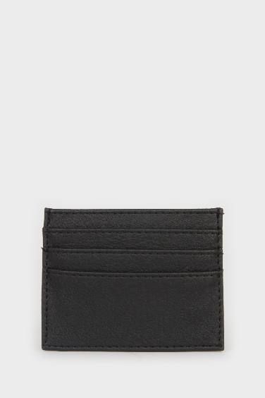 Erkek Suni Deri Kartlık