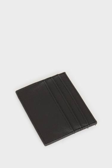 Erkek Suni Deri Kartlık