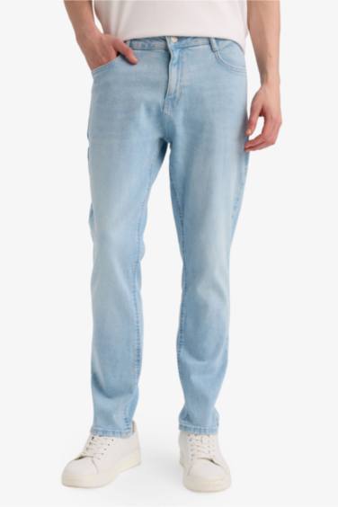 Pedro Slim Fit Dar Kalıp Normal Bel Dar Paça Jean Pantolon