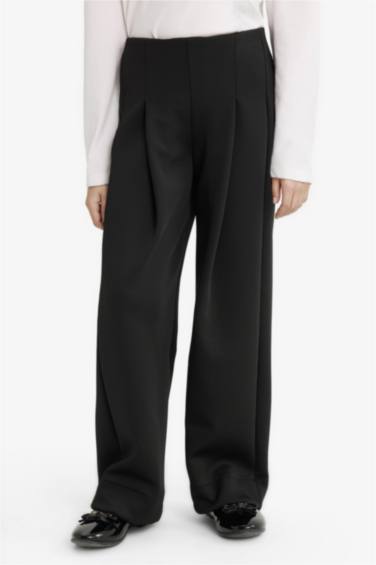 Pantalon en tissu scubadiver Coupe ample pour fille