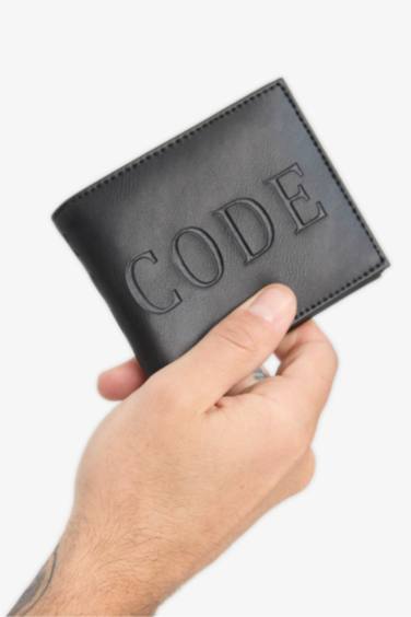 محفظة رجالي جلد صناعي