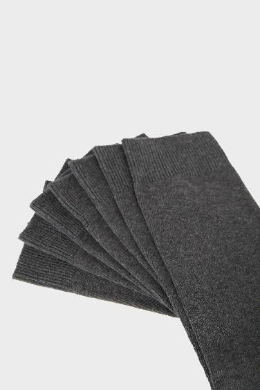 Man 7 Piece Cotton Long Socks