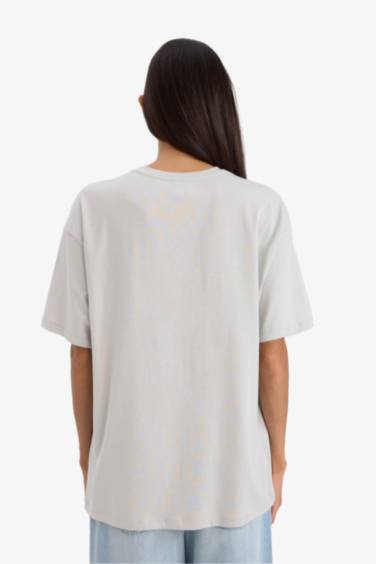 Oversize Fit Crew Neck T-Shirt