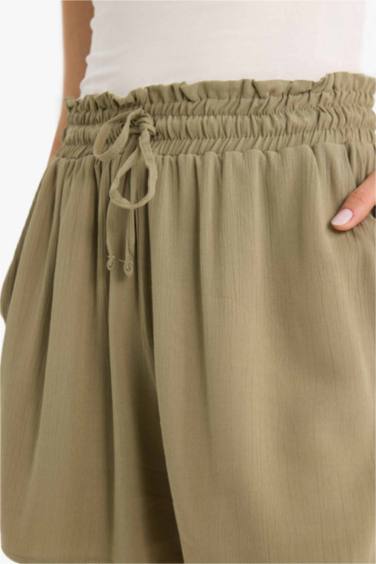 Krinkıl Viskon Şort - Görsel 6