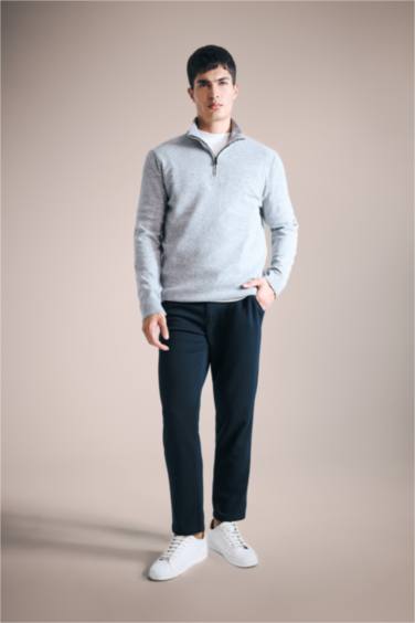 Standard Fit Turtleneck Knitwear Pullover