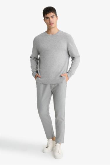 Standard Fit Crew Neck Knitwear Pullover