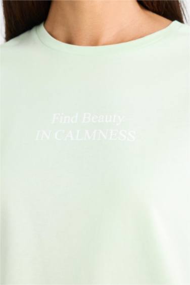 Fall in Love Regular Fit Striped Top Shorts 2 Piece Pajama Set