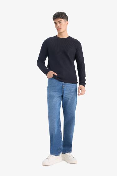 Standard Fit Crew Neck Knitwear Pullover