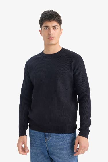 Standard Fit Crew Neck Knitwear Pullover