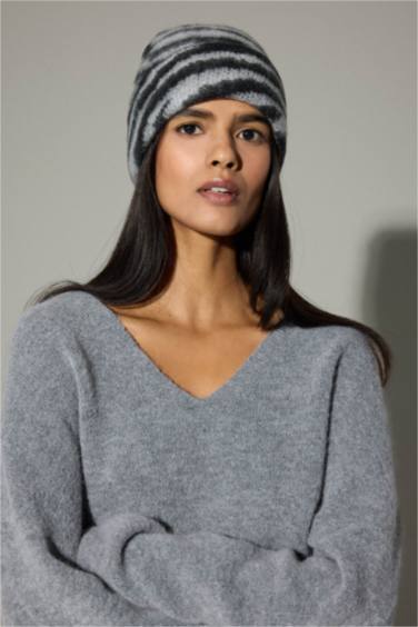 Woman Printed Beanie