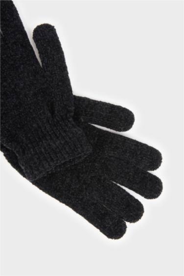 Woman chenille Gloves