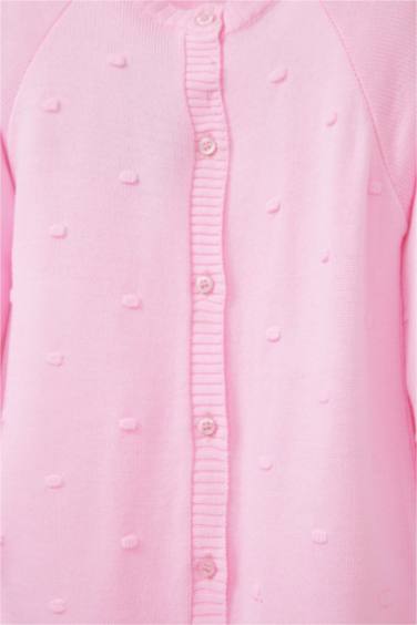 Kız Bebek Yenidoğan Triko Uzun Kollu Tulum