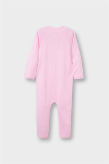 Kız Bebek Yenidoğan Triko Uzun Kollu Tulum