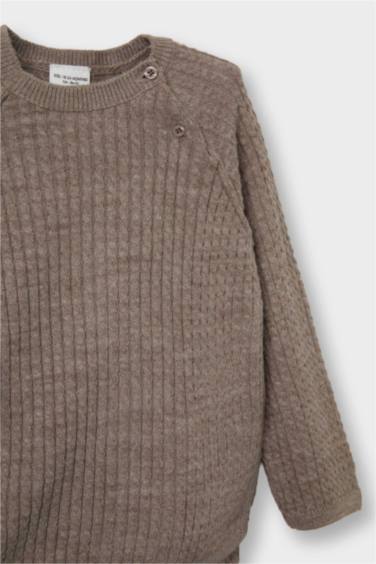 Erkek Bebek 2'li Takım Triko Kazak Alt