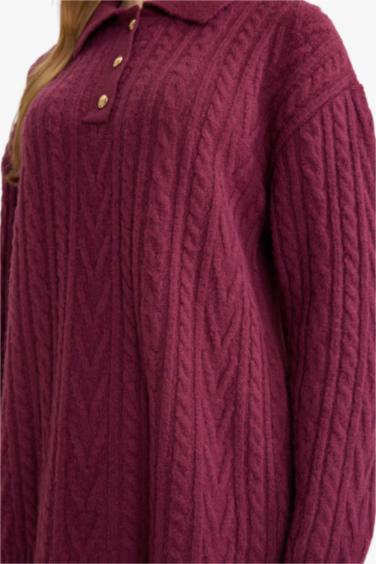 تونيك تريكو قصة عادية برقبة بولو