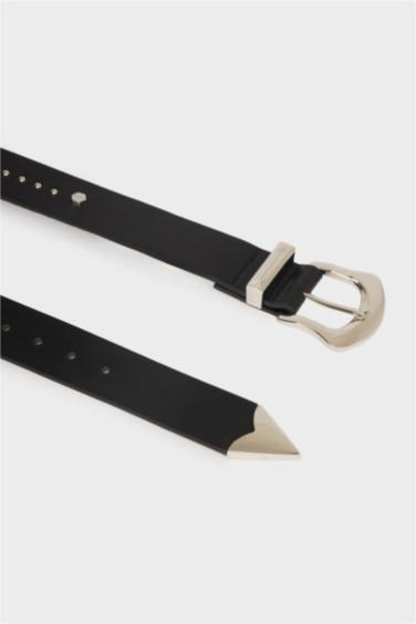 حزام جلد صناعي