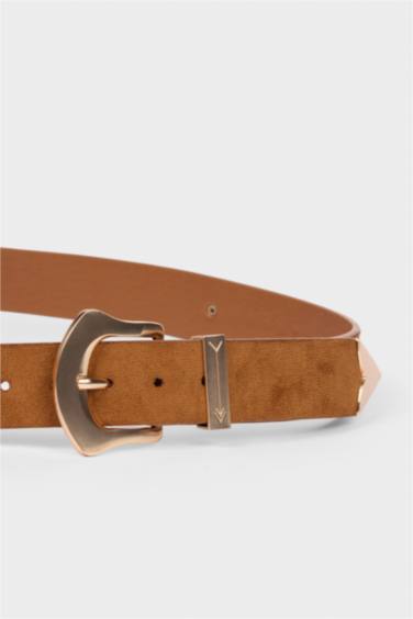 حزام جلد صناعي