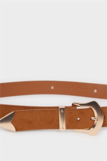 حزام جلد صناعي