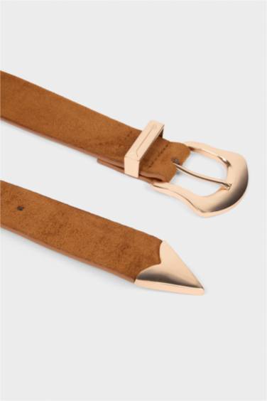 حزام جلد صناعي