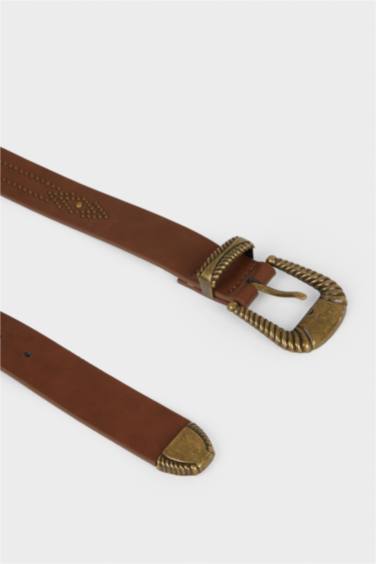 Kadın Suni Deri Günlük Kemer