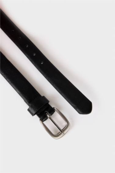 Kadın Suni Deri 2'li Günlük Kemer