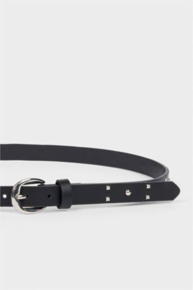 حزام جلد صناعي من قطعتين