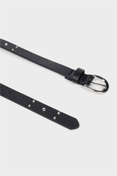 حزام جلد صناعي من قطعتين