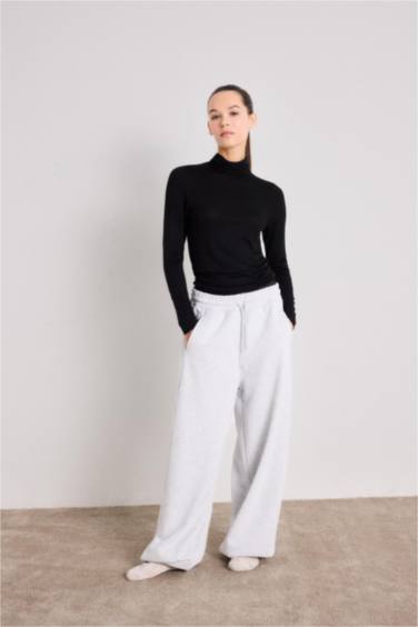 Coool Barrel Fit Beli Bağcıklı Geniş Paça Eşofman Altı