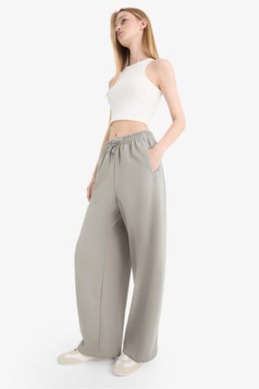 بنطرون باريل فيت بخصر برباط